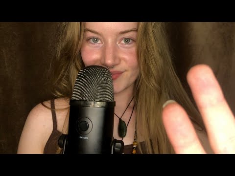 ASMR whispers + personal attention, kisses, hand movements 🤎
