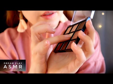 ★ASMR★ Makeup from Japan Unboxing Triggers - NMNL Beauty Box | Dream Play ASMR