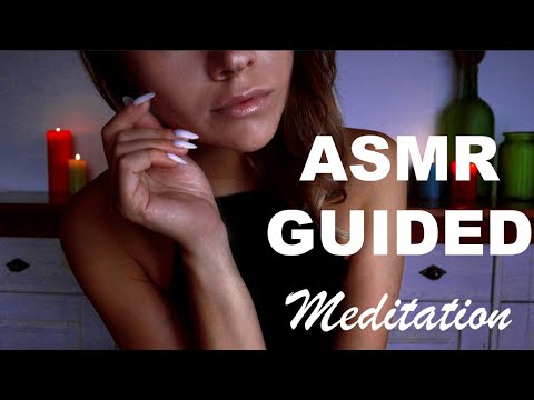 ASMR Guided Meditation Hand Movements Hypnosis | Soft spoken & Music ✨