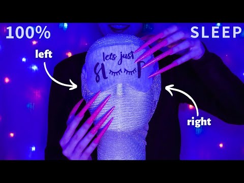 ASMR Binaural Head Mic Scratching , Tapping & Massage with CLAWS 😮 ULTRA REALISTIC! 💙 No Talking 4K