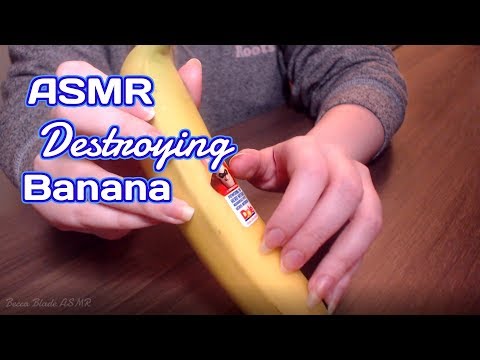 ASMR Destroying a Banana 🍌🍌