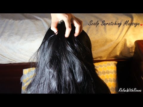 ASMR Scalp Scratching Massage - TINGLY TINGLY Feel Goods!! :) (FASTER PACE, Looped)
