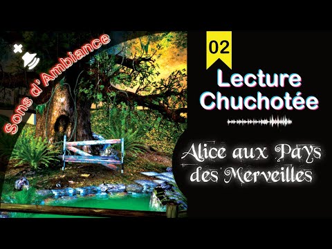 ASMR Fr 🕉️ Lecture Chuchotée pour Dormir 😴 Alice aux Pays des Merveilles 📖 Chap 2 | Sons d'ambiance