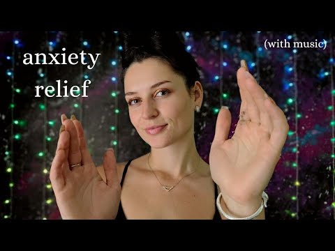 ASMR REIKI ~ Removing Anxious Knot in Your Body ~ Ear to Ear ~ Relaxation for Sleep With MUSIC