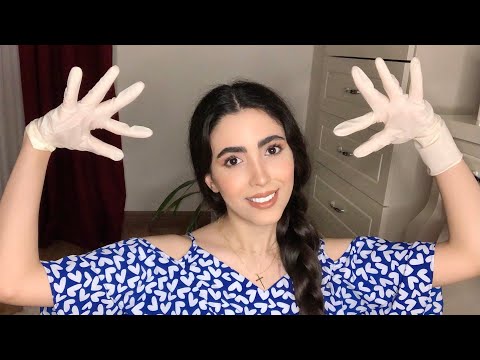 ASMR | Hand Movements & Hand Sounds With Surgical Gloves for Getting TINGLES 💙