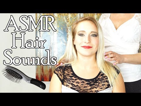 ASMR Hair Sounds Corrina & Rebecca – Relaxing Brushing and Scratching