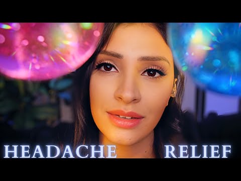 ASMR for Headaches | Relief for Sleep Roleplay | Massage, Brushing, Relaxation