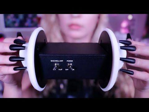 no talking, just tapping sounds | 3DIO | ASMR (nice & relaxing background/study video)