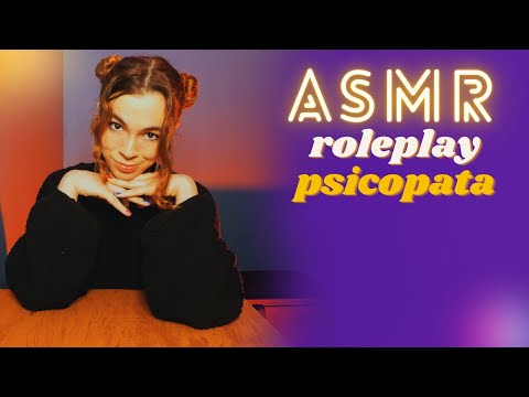 ASMR Roleplay Interrogando Uma Psicopata 🎈 ASMR Em Português