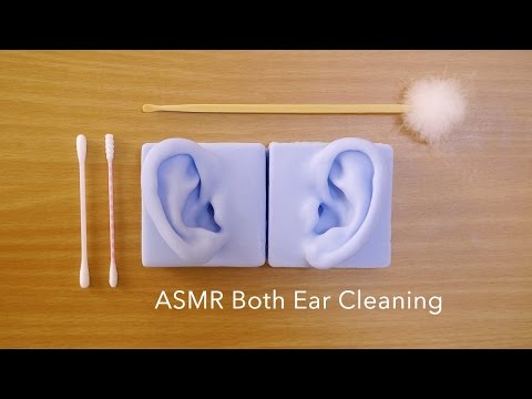 [ASMR] 両耳同時に耳かき Ear Cleaning of both ears 귀청소 #6 [声なし-No Talking]
