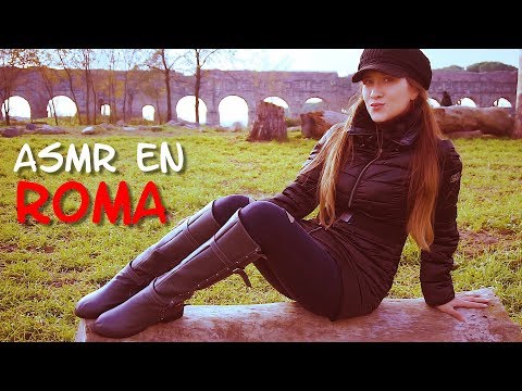 Dormir bien? Mira este asmr conociendo Roma | ASMR Español | Asmr with Sasha