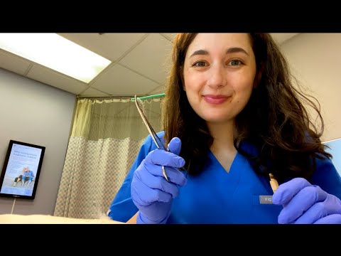 ASMR| Nexplanon Removal at the Gynecologist! (soft spoken, real medical office)