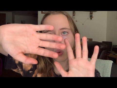 Wind Sounds (Mouth Sounds) and Slow Hand Movements ASMR