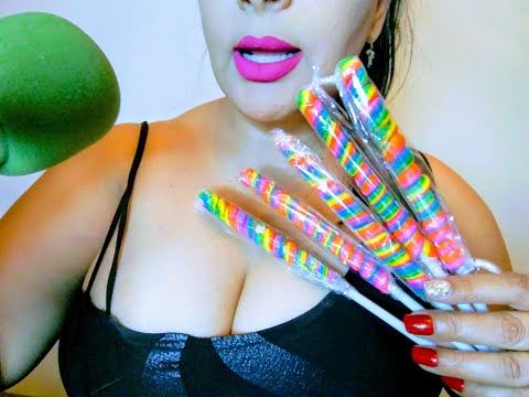 ASMR En Español.- Paleta Intensa Y Besos