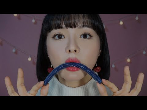 [ASMR] Candy🍬NOM&YUM Eating Mouth Soundsㅣ젤리 입소리+이팅 사운드ㅣグミの口音、グミを食べる。