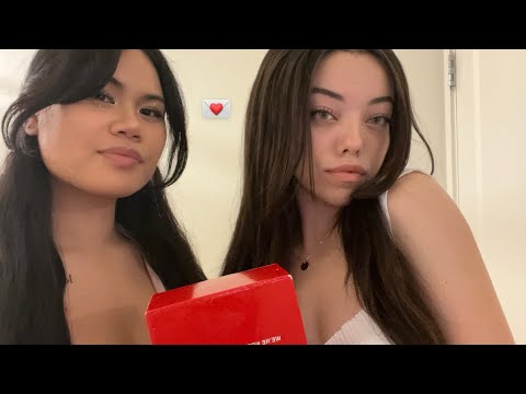 ASMR | With My Friend ! ♡ (Playing A Card Game)