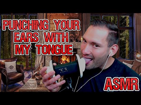 ASMR - Punching Your Ears With My Tongue 👅👂