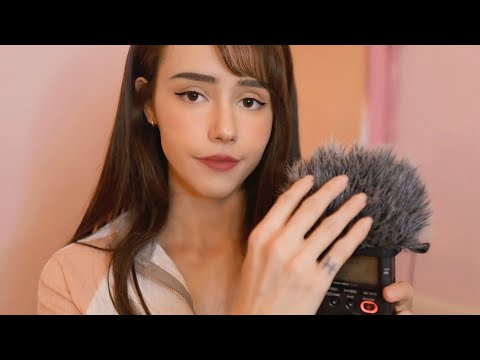 ASMR - Simple Chilll Relaxing Triggers for ZzZzz (plucking, fluffy mic, scratch triggers)