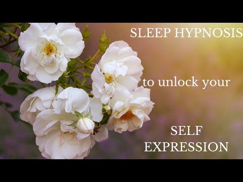 UNLOCK YOUR SELF EXPRESSION AS YOU SLEEP: Sleep Hypnosis /w Hypnotist Kimberly Ann O'Connor