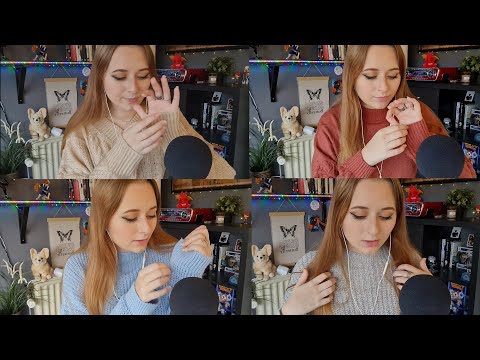 [ASMR] Sweater Show & Tell (Fabric Sounds)