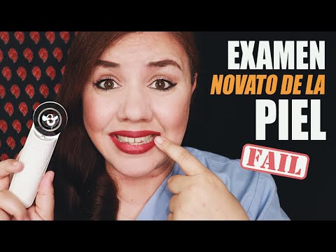 ASMR en Español Examen Medico de tu Carita con Doctora Novata ROLEPLAY