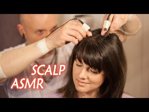 ASMR Lice Check Hair Inspection and Brushing