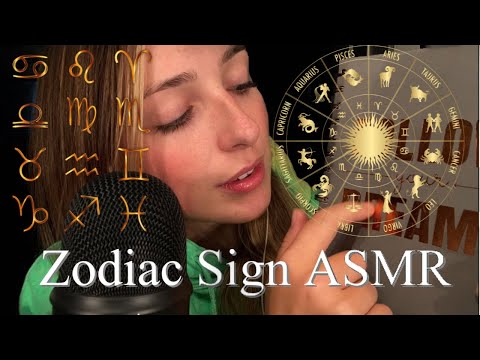 ASMR characteristics of your zodiac sign | trigger words, inaudible whispers, mouth sounds