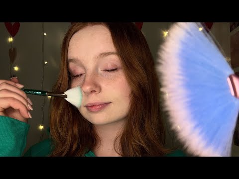 ASMR Tracing My Face & YOURS ✍🏼