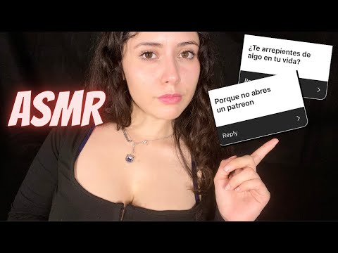 ASMR español ✨ TENGO NOVIO?! 🙀 respondo sus preguntas de instagram 💖