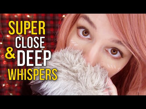 ASMR SUPER CLOSE & DEEP WHISPERS | May I Touch You, Tk, Unintelligible, Deep Massage