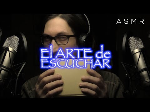 [ASMR Español] El ARTE de ESCUCHAR ✨🎧✨ (Tapping + Whispering + Scratching)