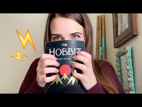 ASMR Fast Tapping on Books (soft spoken)