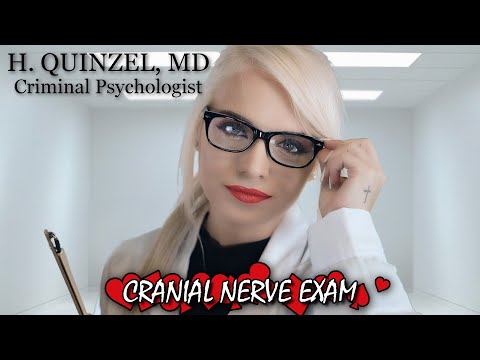 Arkham Asylum | DR. HARLEEN QUINZEL Cranial Nerve Exam Session | You're JOKER | ASMR