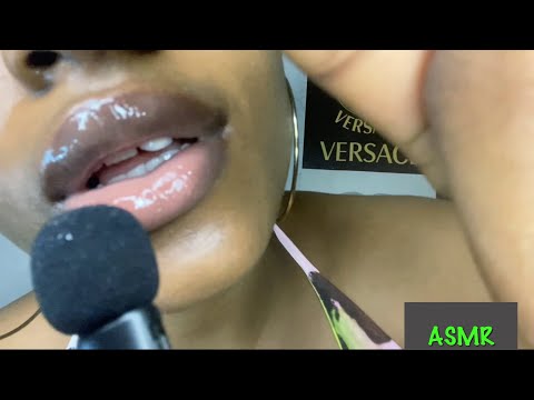 ASMR Calm Whispering| Visuals| lens Fogging| Mouth Sounds| Semi Heavy Breathing