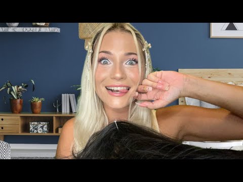 ASMR Crazy Roommate Obsessed With You Cuts Your Hair While You're Sleeping (Hair Play)