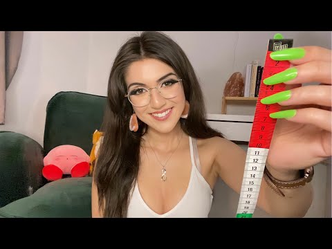 Fashion Student Measures You During Class - ASMR Personal Attention