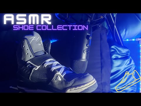 ASMR| Shoe/Sneaker Collection #2 | Slow & Fast Tapping, Scratching, Shoe Box Sounds | (NO TALKING)