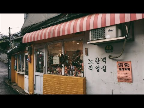 ASMR Korea Vlog ☕️ Cafe Hopping and a Ghost Tour.