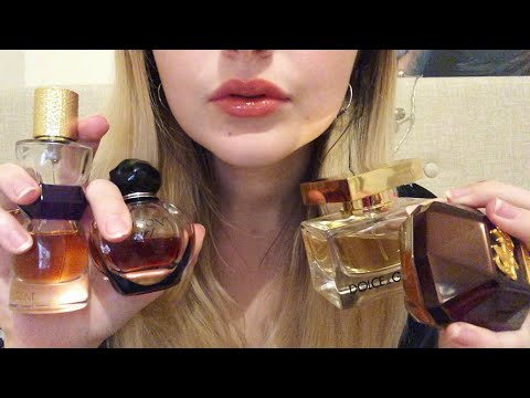 ASMR- PURE RELAXATION, TAPPING PERFUMES FOR AUTUMN/WINTER 🥰