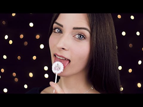 ASMR Spoolie Nibbling and Lollipop Licking (Mouth Sounds - No Talking)