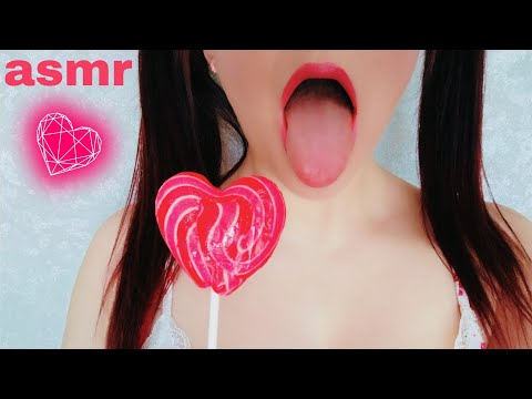 ASMR Lollipop Licking ❤ 20,000 subscribers celebration🙏😊❤️‍🔥