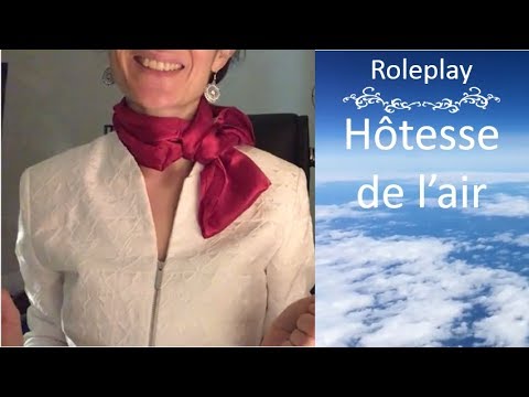 { ASMR FR } ROLEPLAY Hôtesse de l'air