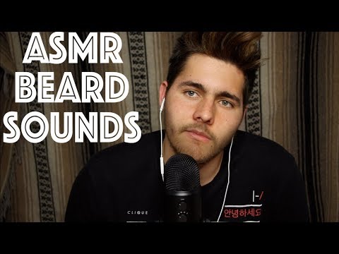 ASMR | Beard To Mic Sounds (Whispering, Scratching, Ear-to-Ear)