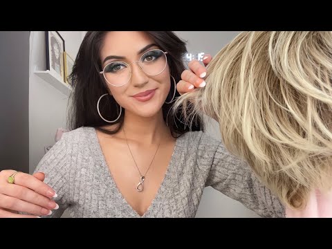 The Girl In The Back Of The Class Plays With Your Short Hair ~ ASMR Personal Attention