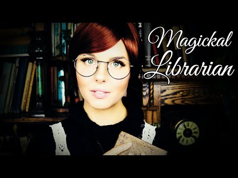 ASMR Fantasy Librarian Roleplay/Books, Page Turning, Soft Spoken Scottish Accent, Personal Attention