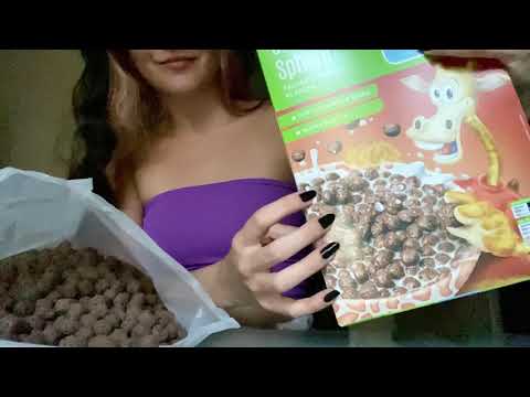 ASMR | Cereal Packaging Sounds