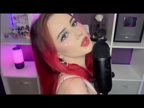 ASMR Your Girlfriend Sounds: Close Up Kisses , Moans , Close up breathing 💤💋
