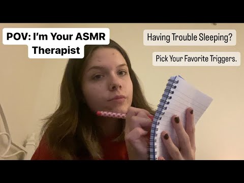 POV: I’m your ASMR therapist (sleep clinic)