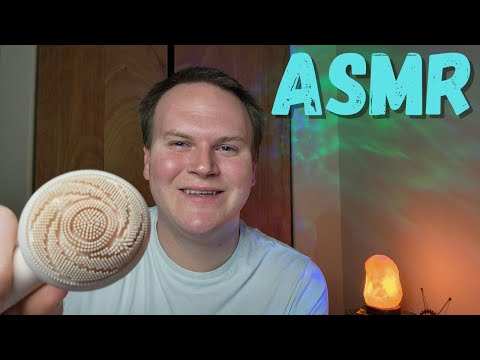 ASMR Gentle Face Attention to Relax Your Mind (Face Tracing, Latex Gloves, Brush, Face Pressing)