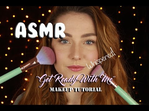 ASMR - Whispered Makeup Tutorial - Get ready with me!